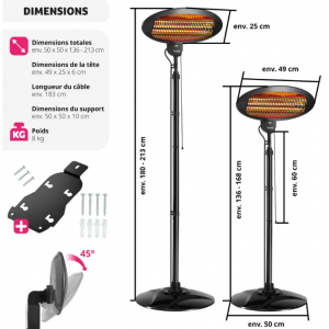 Chauffage d'extérieur