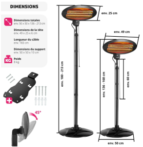 Chauffage d'extérieur