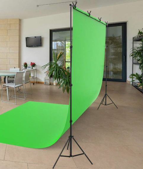 Pack Studio Photo : Support de Fond + Éclairage LED Pro + Voile VIP – Image 3
