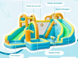 Structure gonflable aquatique n°7